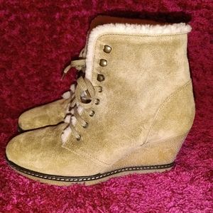 J Crew Wedge Booties